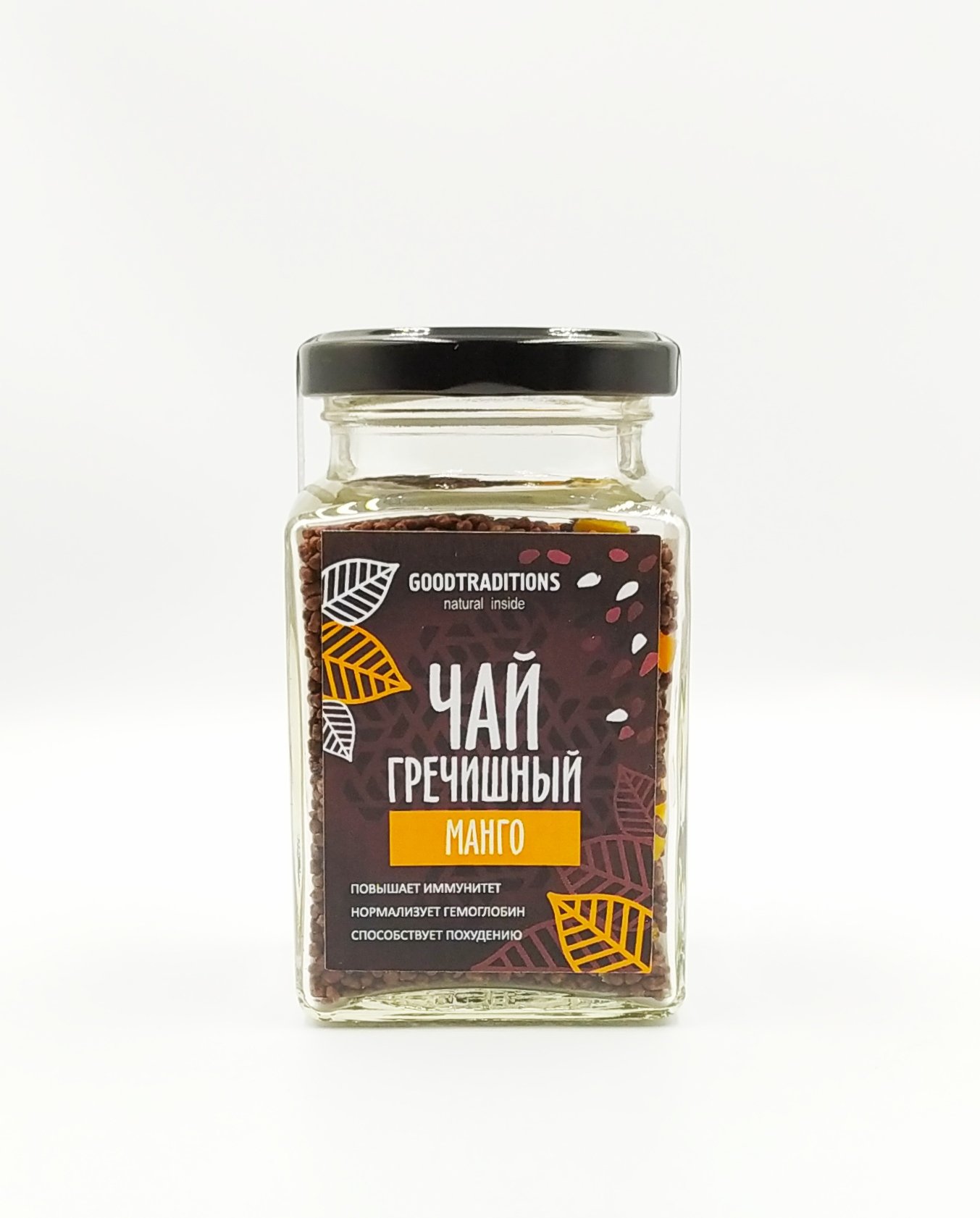 Buckwheat tea «Mango», glass, 150g