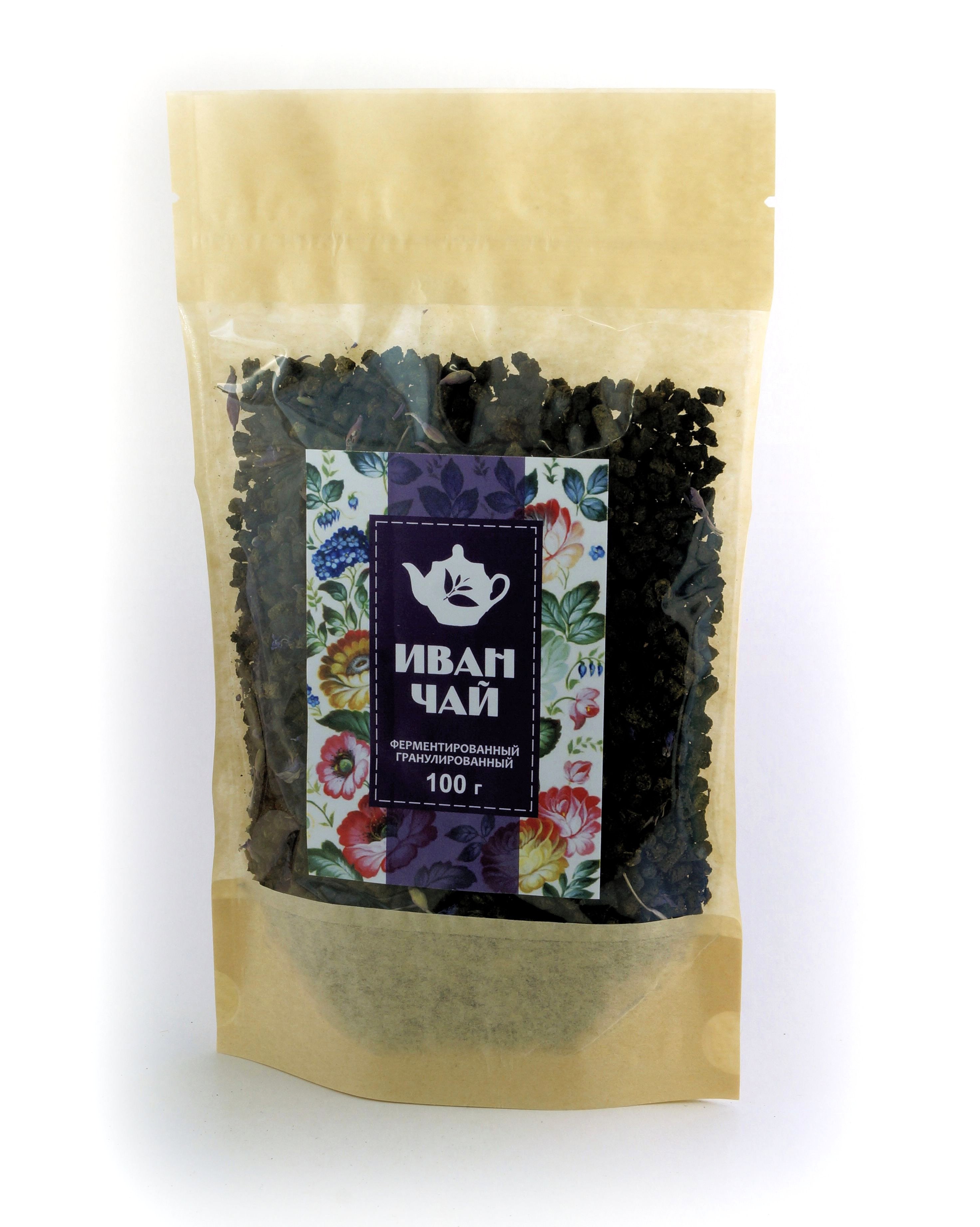 Ivan-tea granulated with flowers «Homemade»,100g