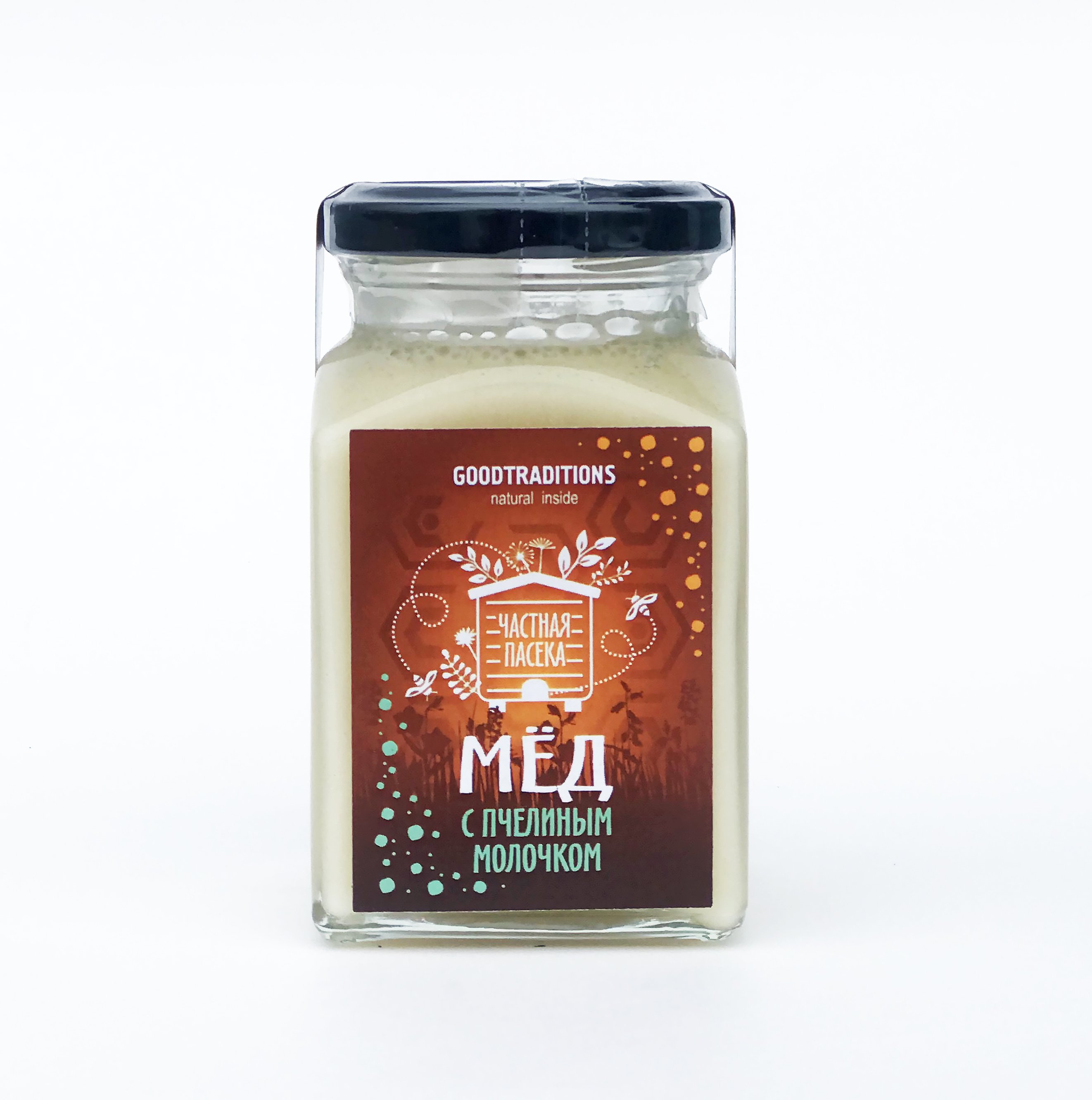 Honey with bee jelly 2%, 300g
