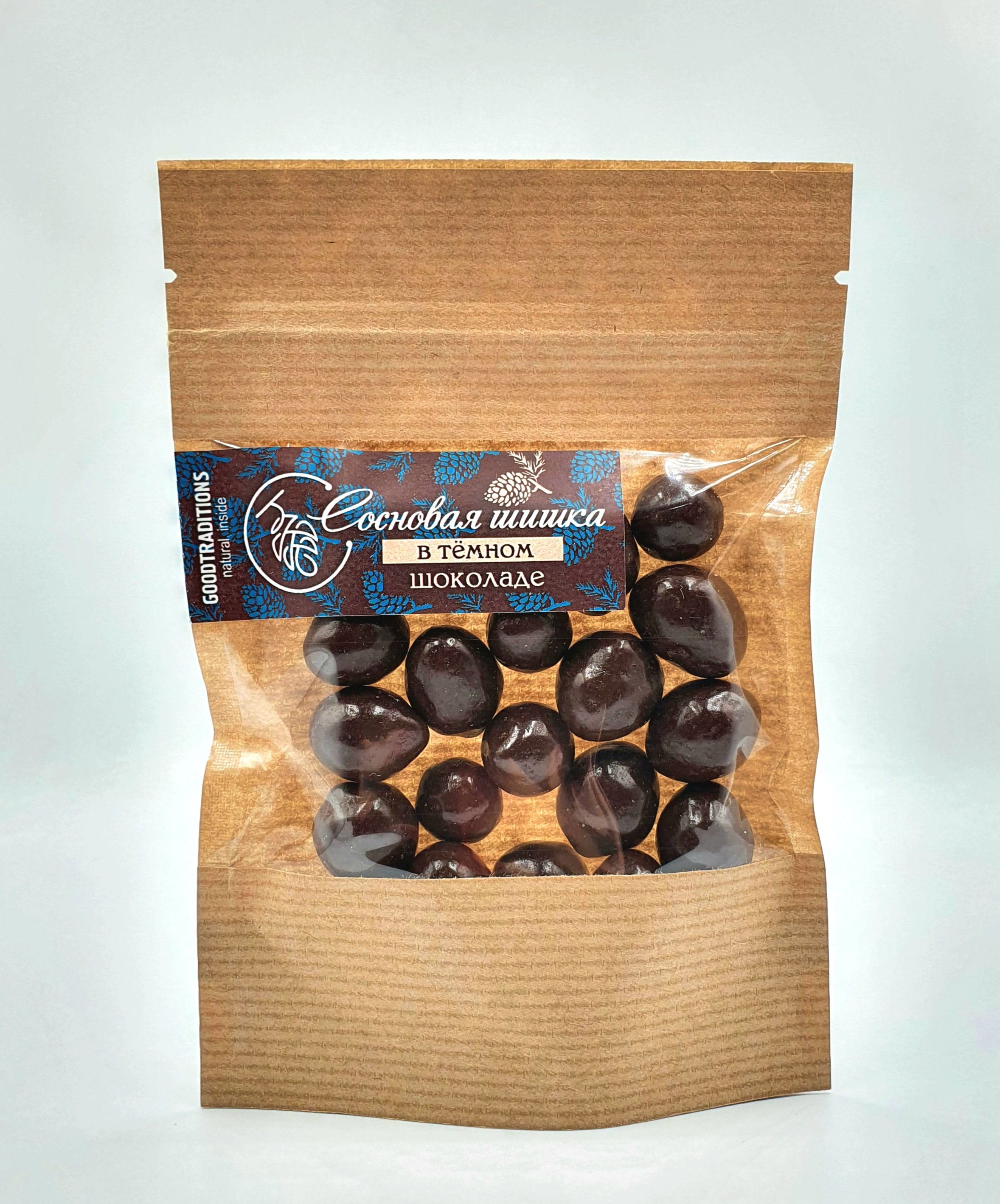 Pine cone in dark chocolate, Kraft 60g
