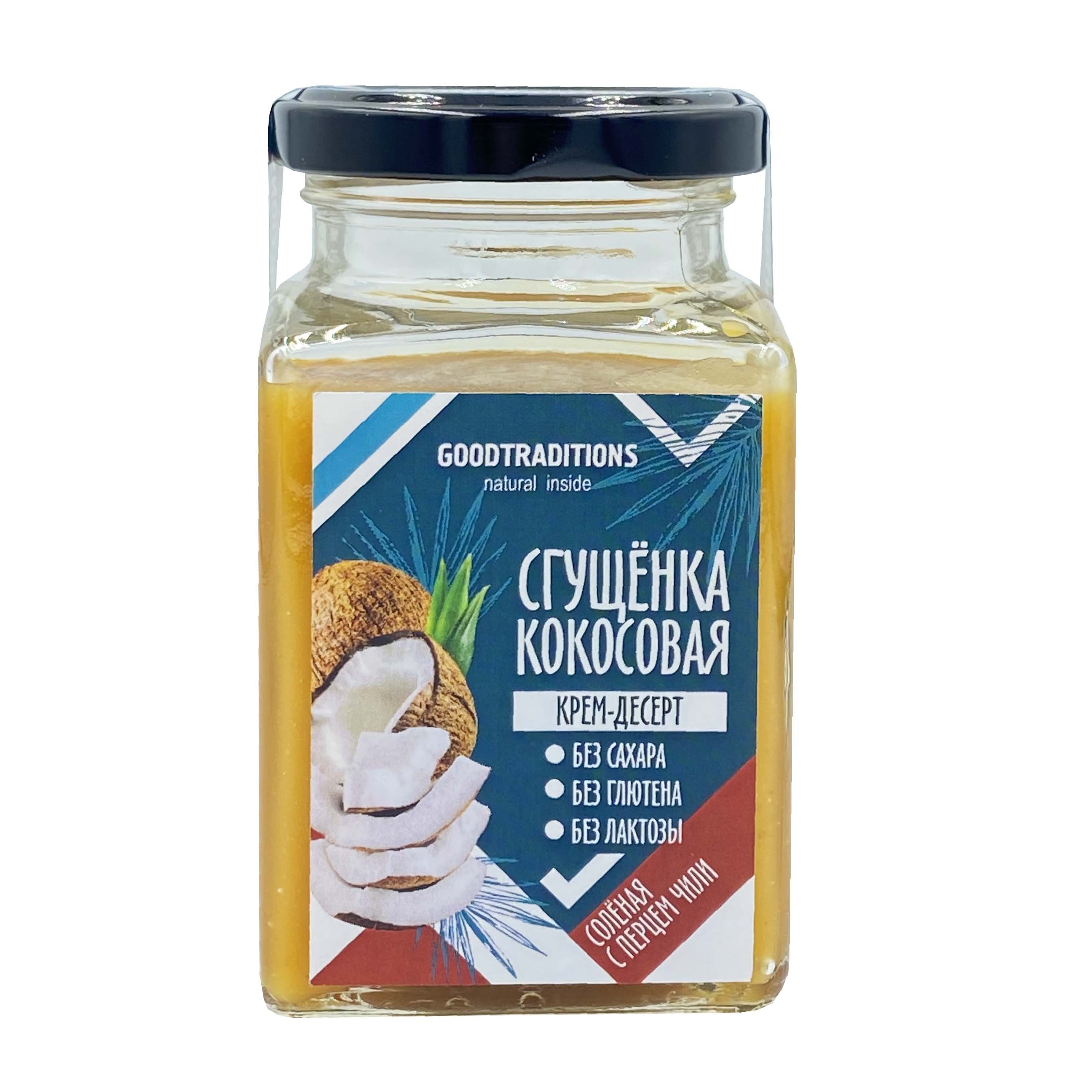 Coconut salted condensed milk with chili pepper, 270g