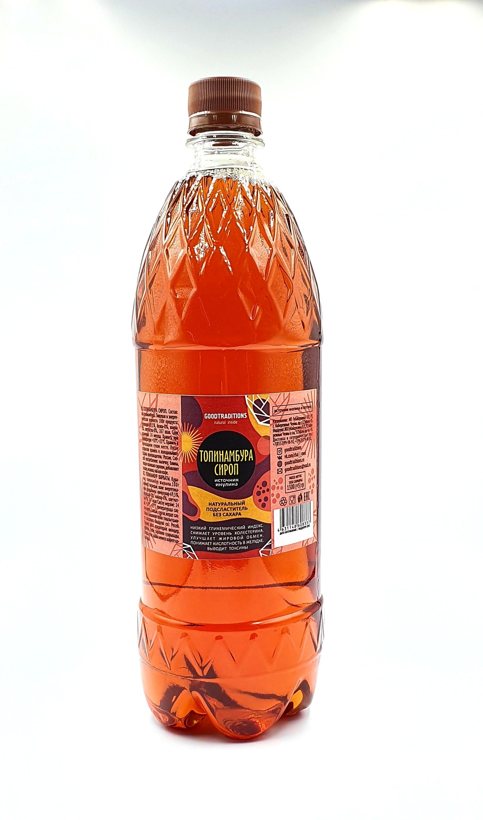 GT Syrup of Jerusalem artichoke, plastic, 1300g