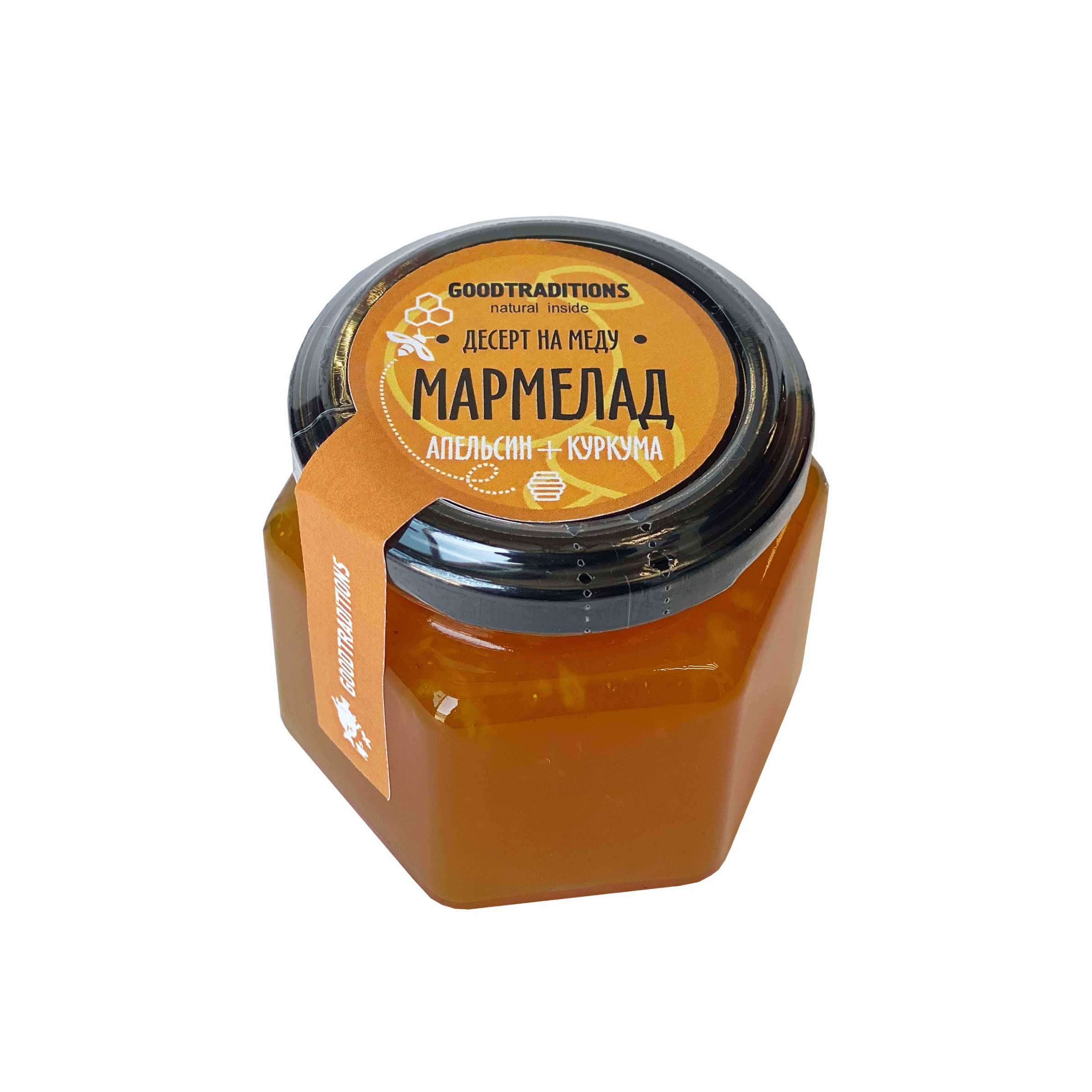 Honey-marmalade dessert «Orange + Cucumber», 150g